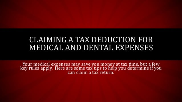 medical and dental expenses